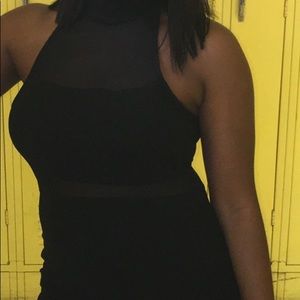 Mesh Insert Dress from Missguided